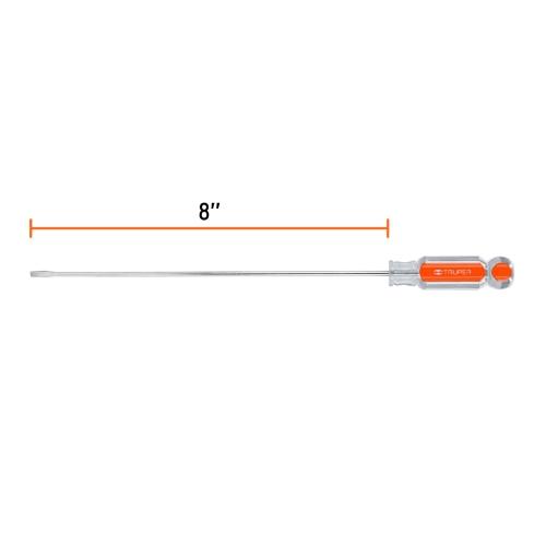 DESARMADOR CABINET 1/8" X 8" MANGO DE ACETATO TRUPER