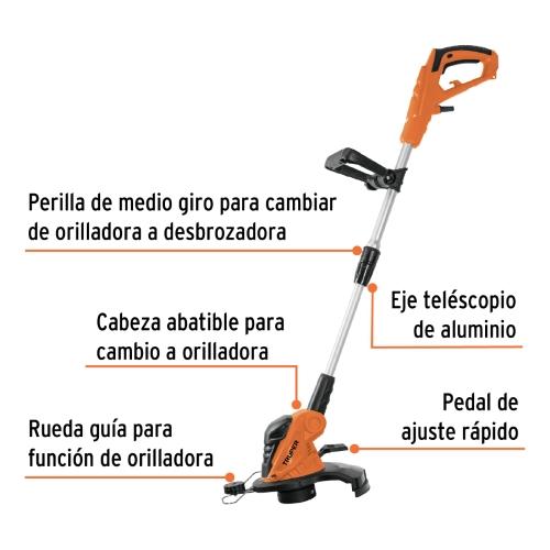 DESBROZADORA ELECTRICA 550W 13 DE CORTE
