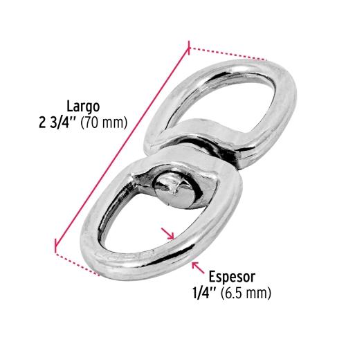 DESTORCEDOR METALICO DE 1/4 Plg. FIERO
