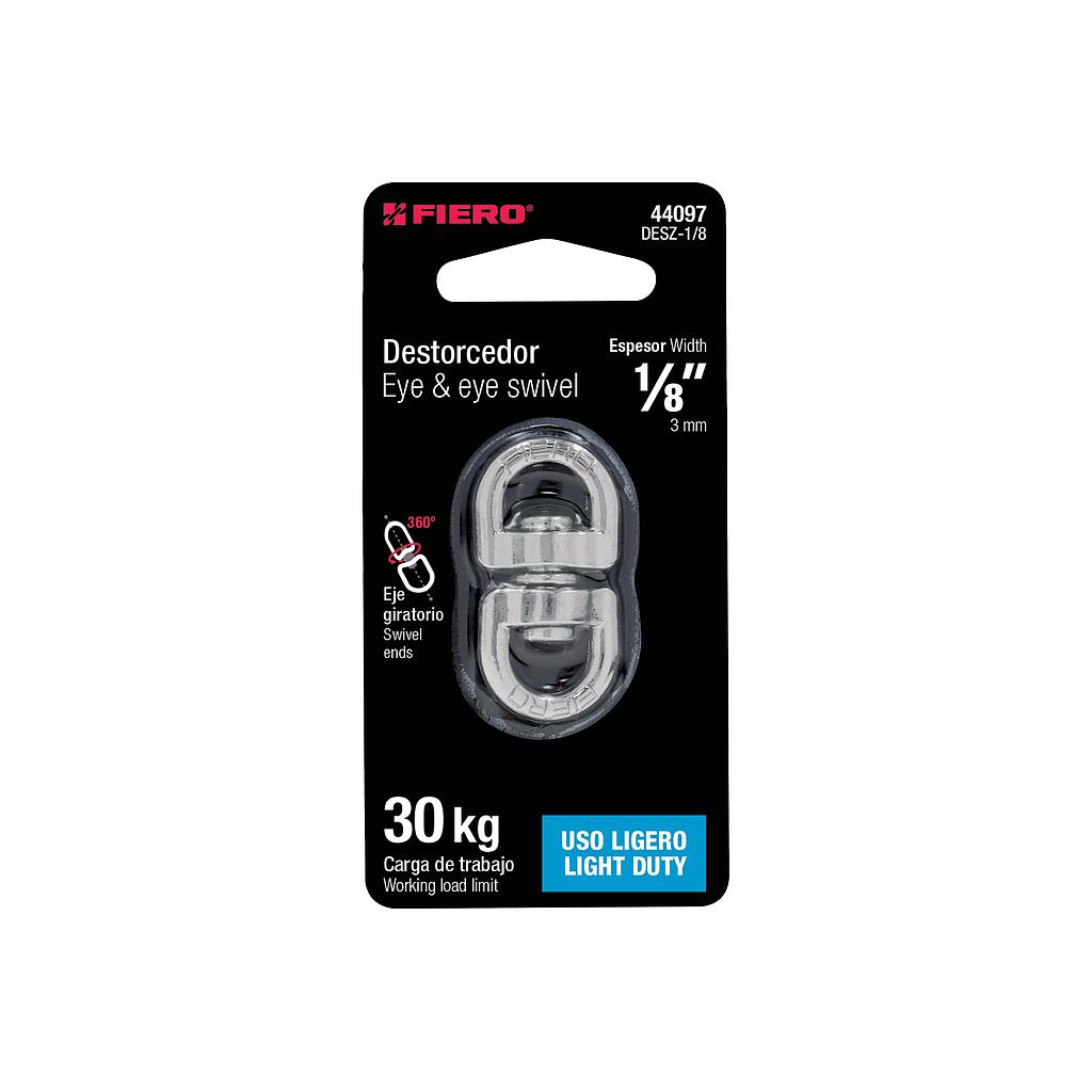 DESTORCEDOR METALICO DE 1/8" FIERO