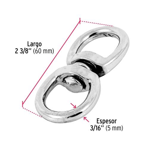 DESTORCEDOR METALICO DE 3/16 Plg. FIERO