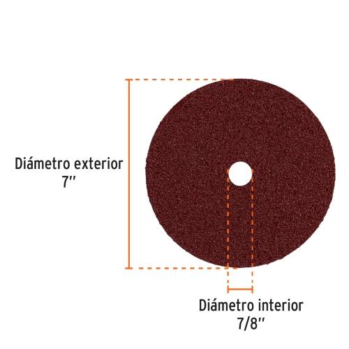 DISCO DE LIJA 7 GRANO 36 TRUPER