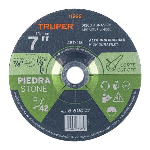 DISCO P/CORTE PIEDRA 7 TRUPER ABT-418