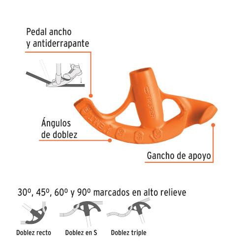DOBLADOR TUBO CONDUIT 1/2 TRUPER