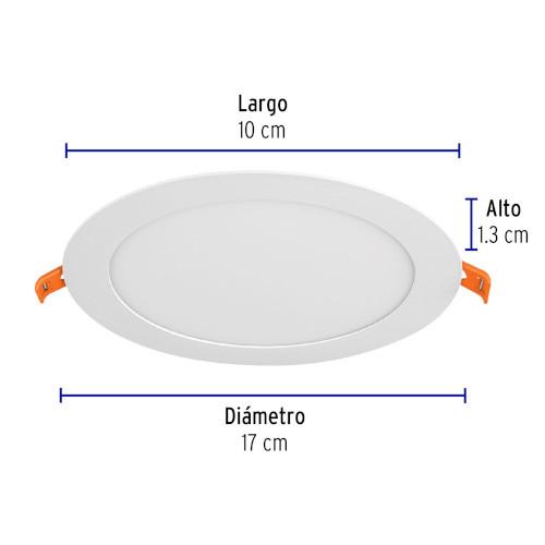 EMPOTRABLE REDONDO LED 12W DELGADO VOLTE