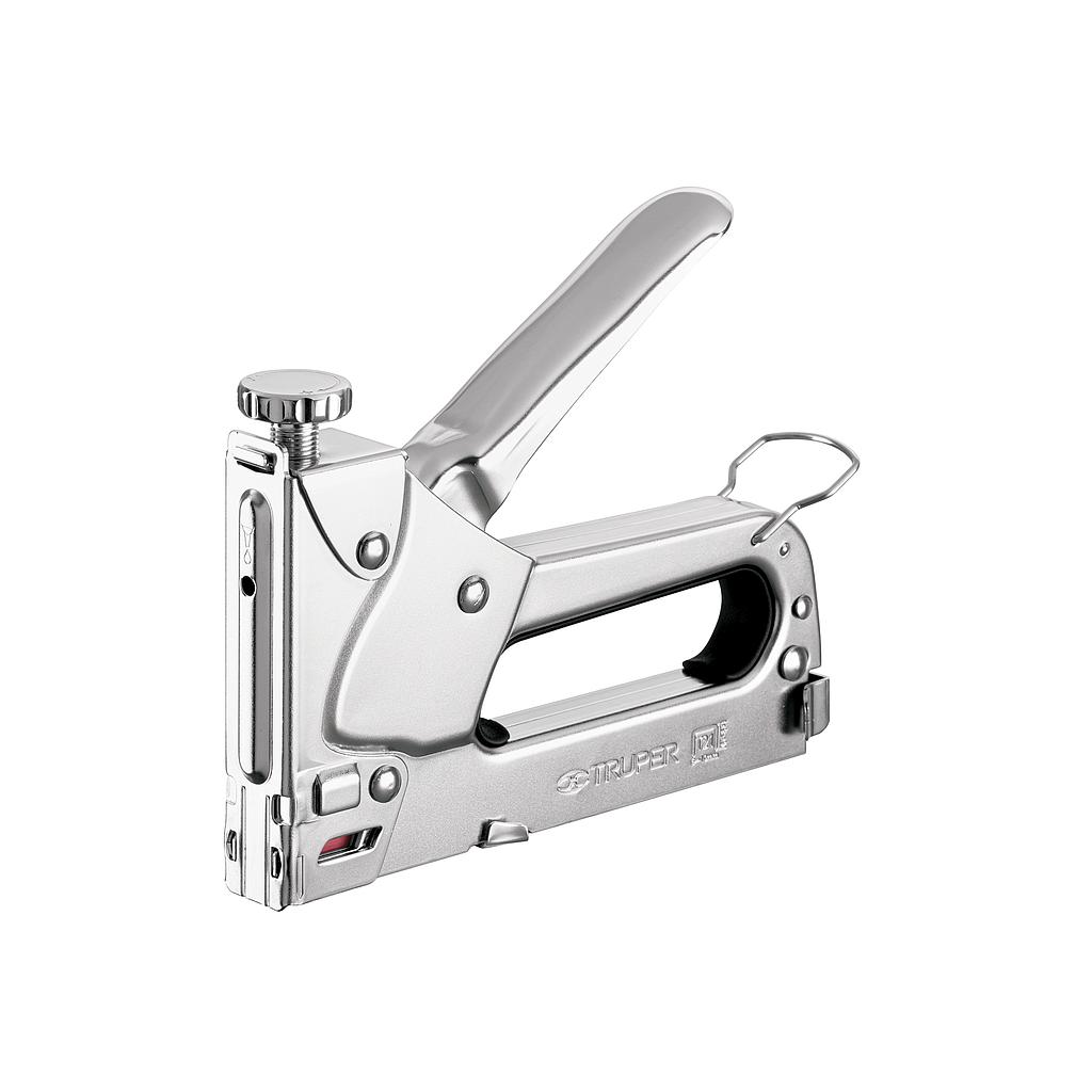 ENGRAPADORA TIPO PISTOLA PARA 1/4"- 5/16"- 3/8" CON 200 GRAPAS