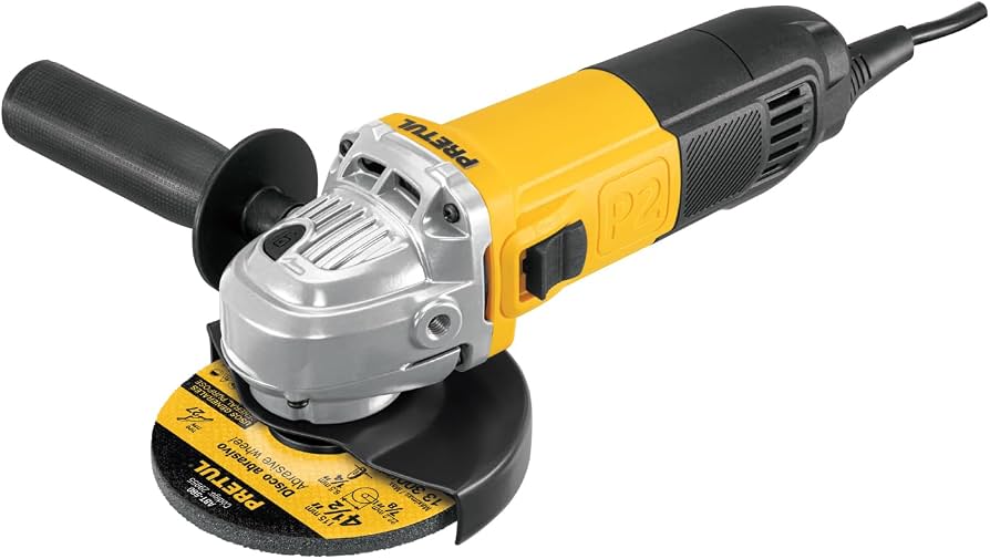 ESMERILADORA ANGULAR 4-1/2"  700 W  PRETUL