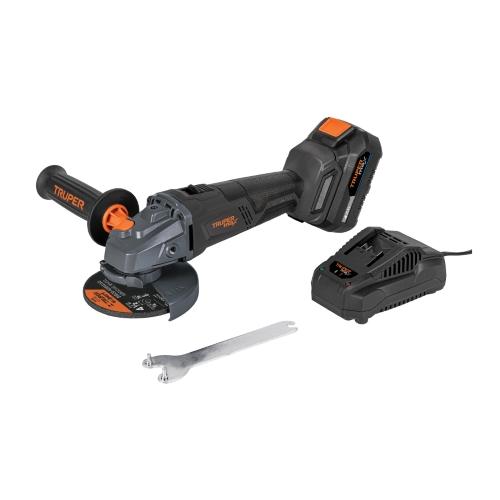 ESMERILADORA ANGULAR INALÁMBRICA 4-1/2, 20V, SIN CARBONES