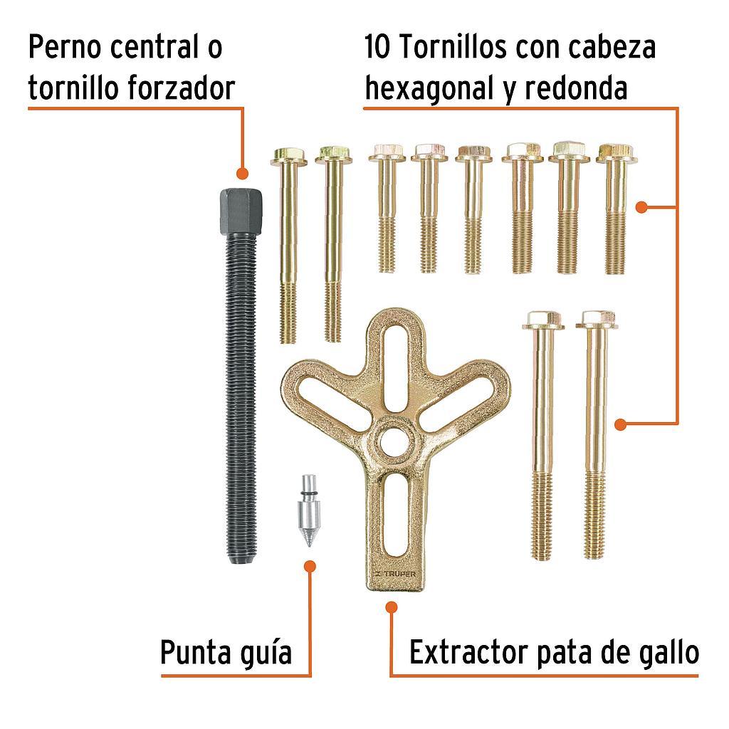EXTRACTOR PATA DE GALLO 13 PZ TRUPER