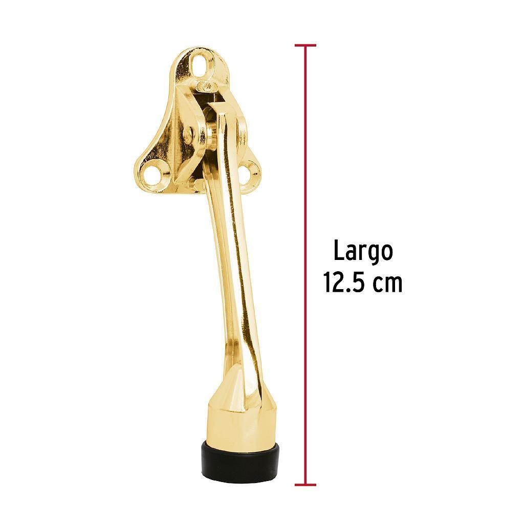 FIJAPUERTAMETALICO ACABADO LATON BRILLANTE HERMEX
