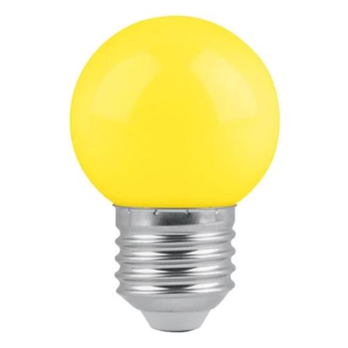 FOCO DE LED TIPO G45 AMARILLO E26 VOLTEC