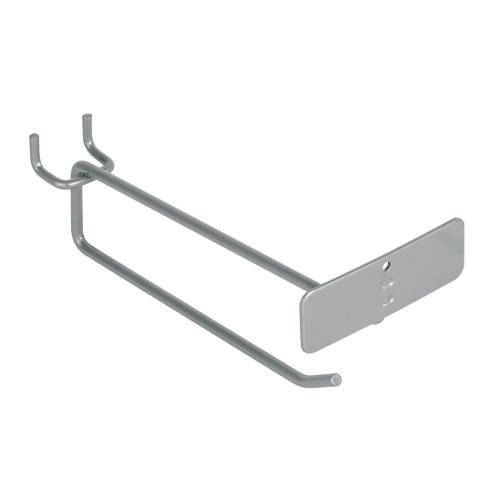 GANCHO RECTO 6 C/PORTAETIQUETA TRUPER