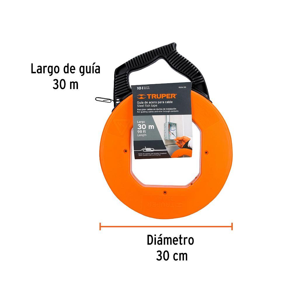GUIA PARA CABLE 30 MTS TRUPER