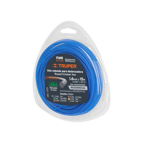 HILO P/DESBROZADORA 1.65MMX15M TRUPER