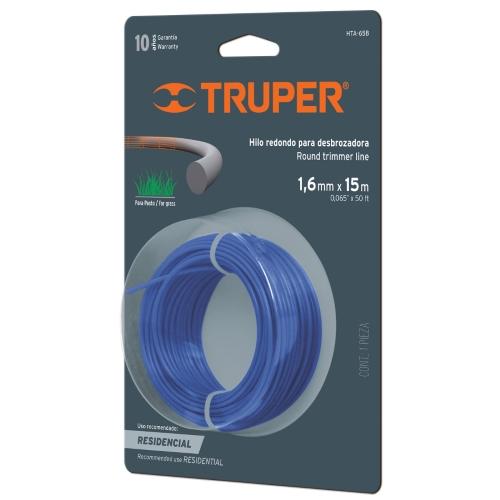 HILO P/DESBROZADORA 1.6MM 15M