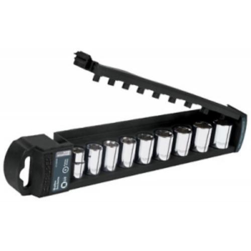 JUEGO DE DADOS 9 PZAS MM 3/8 TRUPER