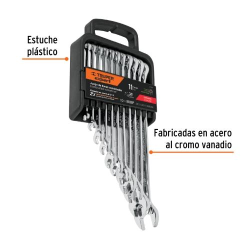 JUEGO LLAVE COMB TRUP JC-11P
