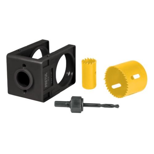 KIT PARA INSTALAR CERRADURA 4 PZ PRETUL