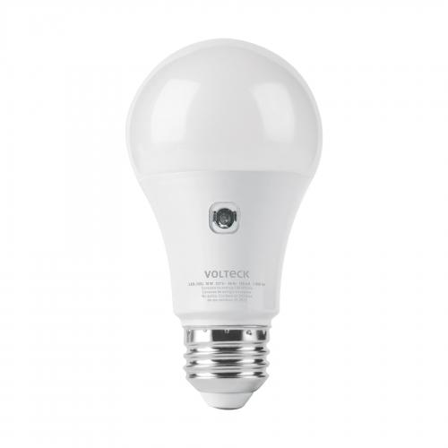 LAMPARA LED 10W C/SENSOR DE LUZ VOLTECK