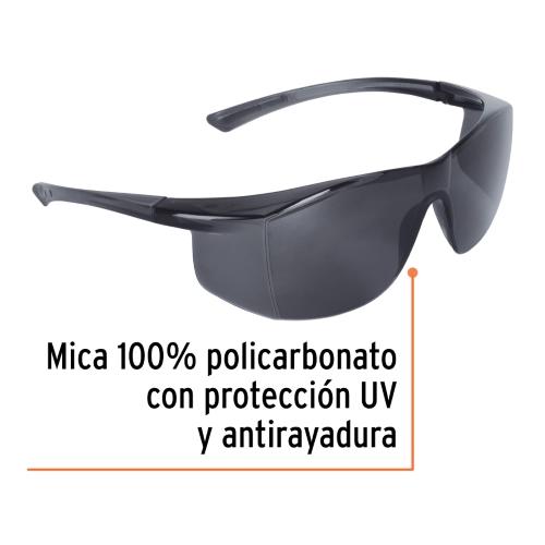LENTE DE SEGURIDAD GRIS ULTRALITE TRUPER