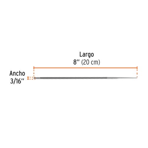 LIMA PROFESIONAL 3/16 P/MOTOSIERRA TRUP