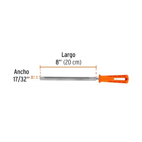 LIMA TRIANGULO PESADO 8 C/MANGO TRUPER
