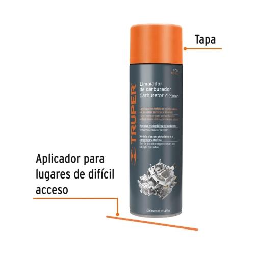 LIMPIADOR DE CARBURADOR 470 ML TRUPER