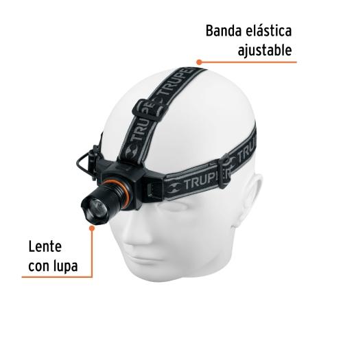 LINTERNA DE MINERO LED 160 lm RECARGABLE TRUPER EXPERT