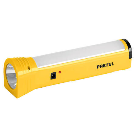 LINTERNA RECARG 1 LED C/LUZ EMERGENCIA