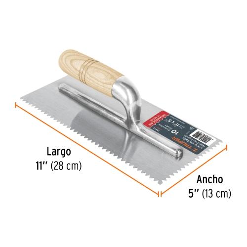 LLANA CANTO DENTADO TRIANGULAR TRUPER