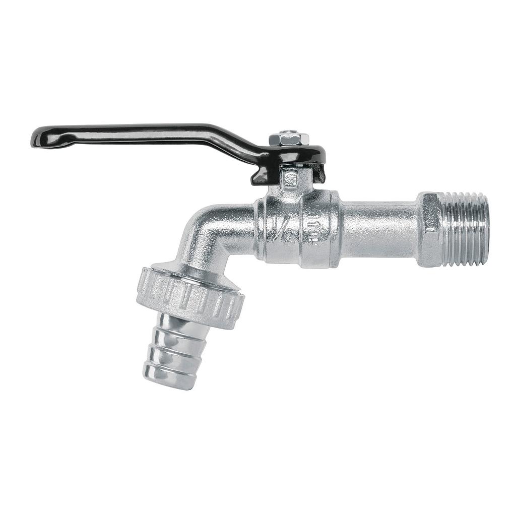 LLAVE DE ESFERA 110 g DE ZINC ENTRADA DE 1/2" FOSET BASIC