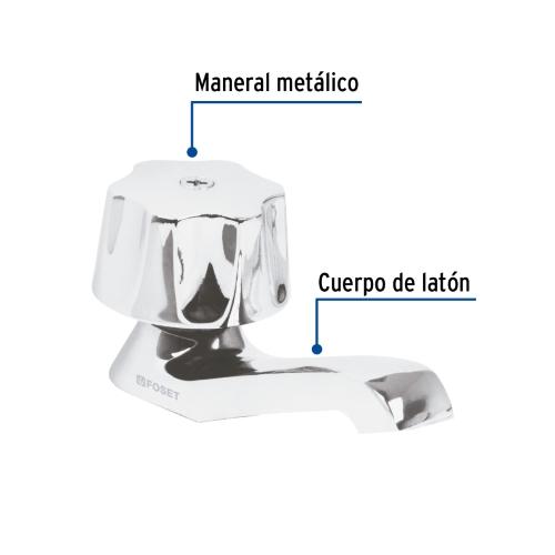 LLAVE INDIVIDUAL PARA LAVABO FOSET