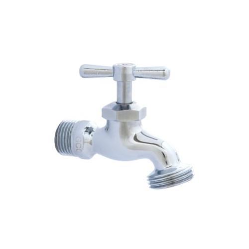 LLAVE PARA MANGUERA CROMADA DE 1/2" DICA