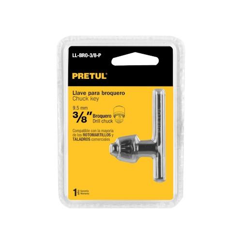 LLAVE PARA BROQUERO 3/8 PRETUL