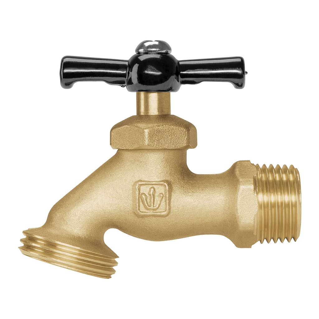 LLAVE PARA MANGUERA DE LATON DE 1/2" GRANEL FOSET BASIC