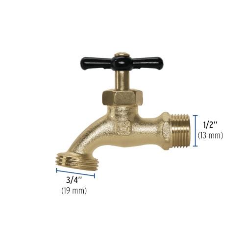 LLAVE PARA MANGUERA 1/2 ZAMAC FOSET