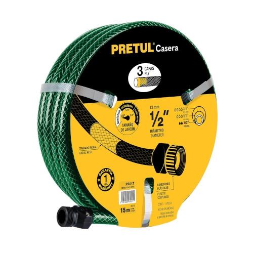 MANGUERA 10M REFOR 3CAP.CONEX PLAST PRET
