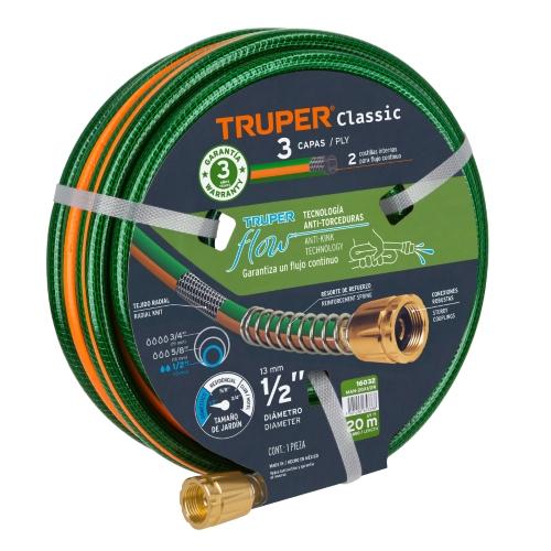 MANGUERA 20M REFOR.3 CAP.CONEX.LATON TRU
