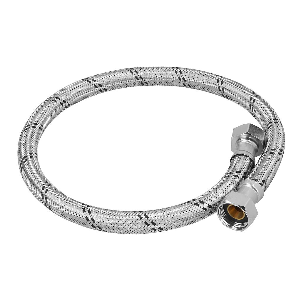 MANGUERA PARA BOILER ACERO INOXIDABLE DE 1/2" X 3/4" DE 60 cm FOSET