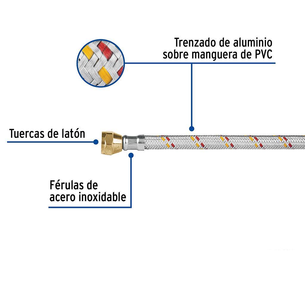 MANGUERA PARA GAS ALUMINIO 100 CM FOSET
