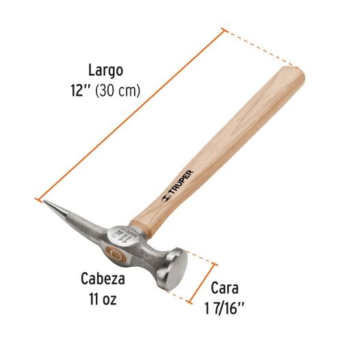 MARTILLO DESABOLLADOR PUNTA LARGA TRUPER
