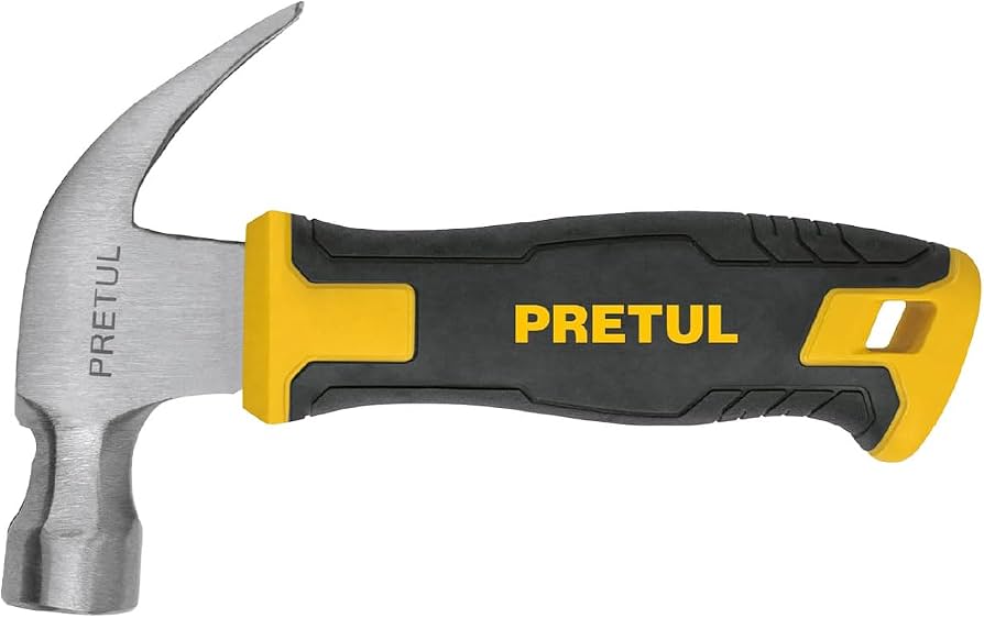 MARTILLO MINI COMFORT GRIP 10 OZ PRETUL