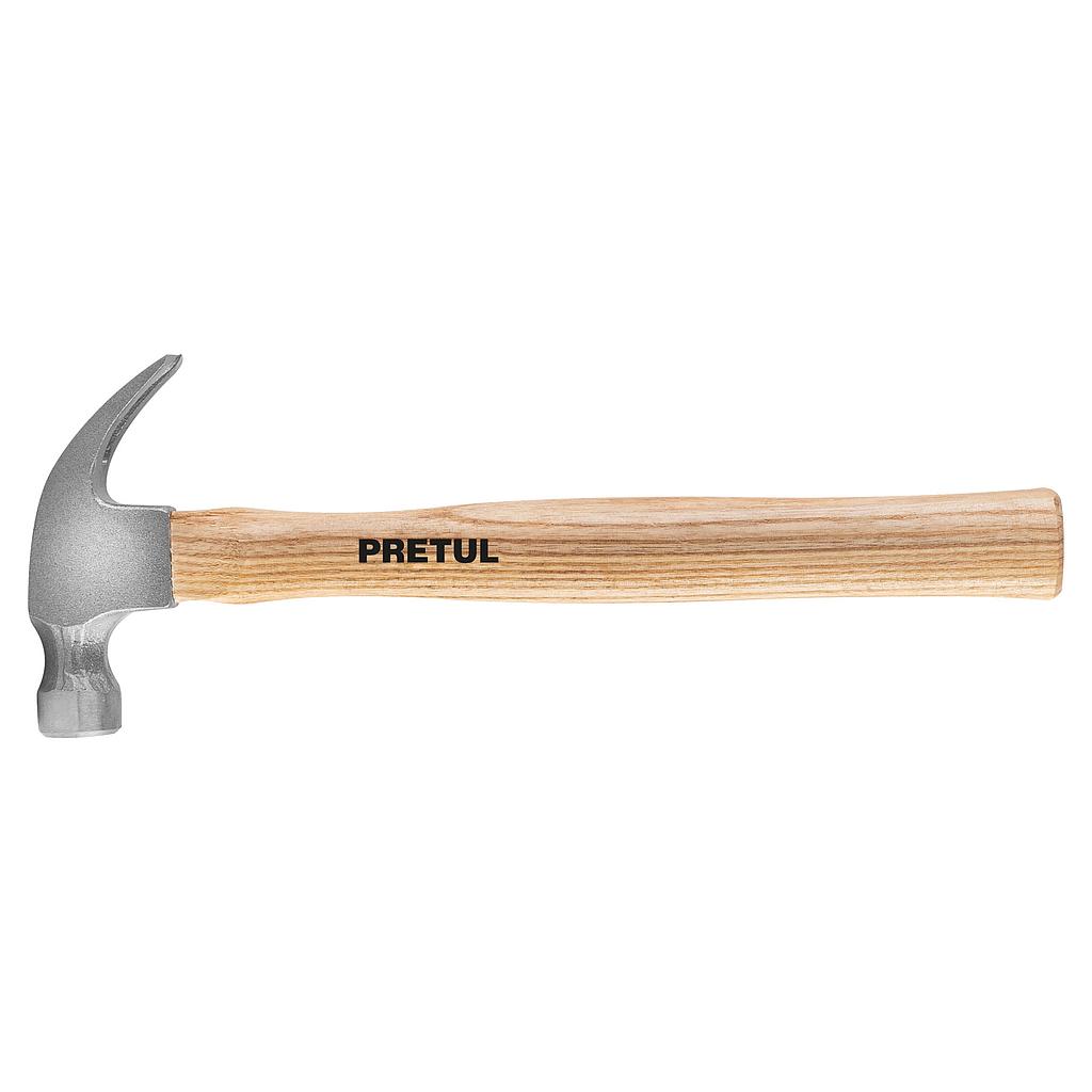 MARTILLO UÑA CURVA 7oz NEGRO PRETUL