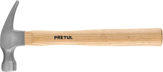 MARTILLO UÑA RECTA 16 Oz PRETUL