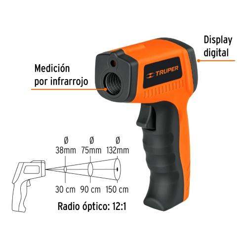 MEDIDOR DE TEMPERATURA LASER 500° C TRUP