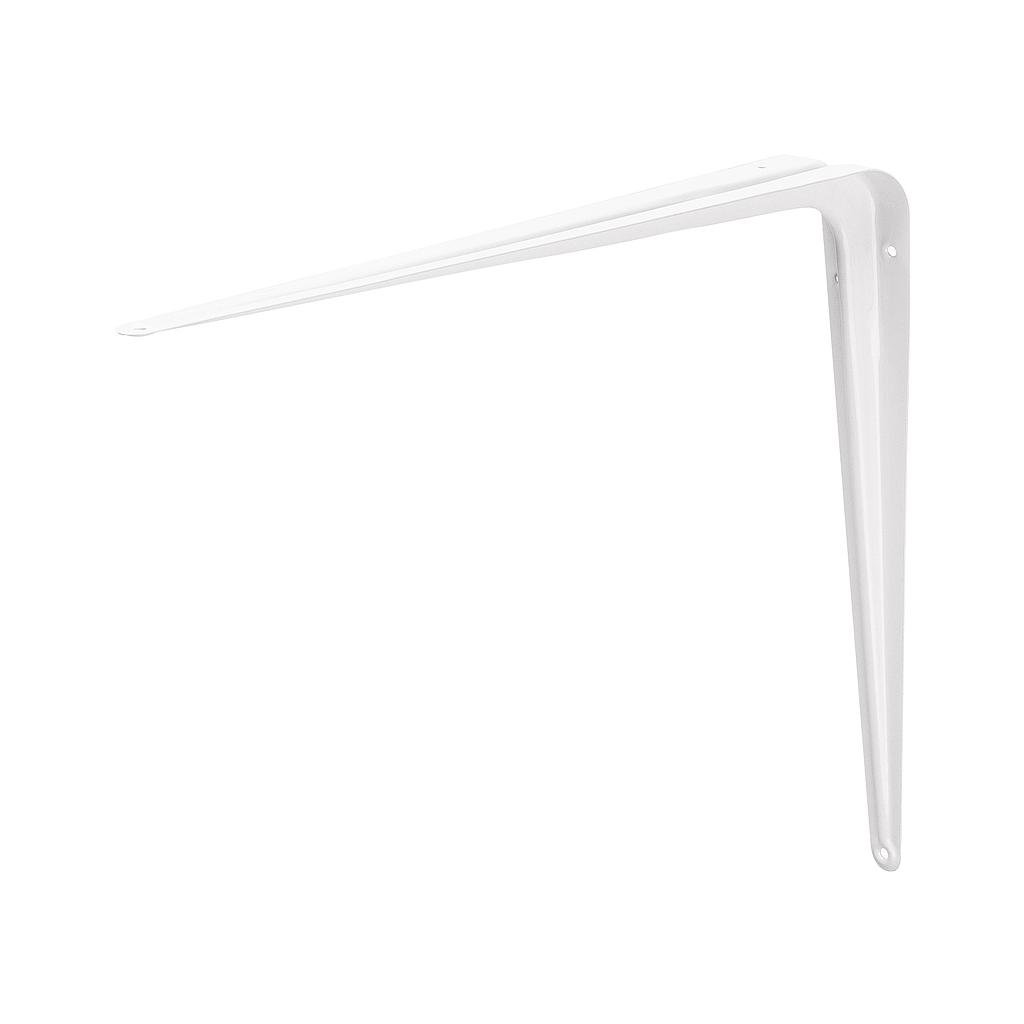 MENSULA DE ACERO BLANCA DE 10" X 12" FIERO