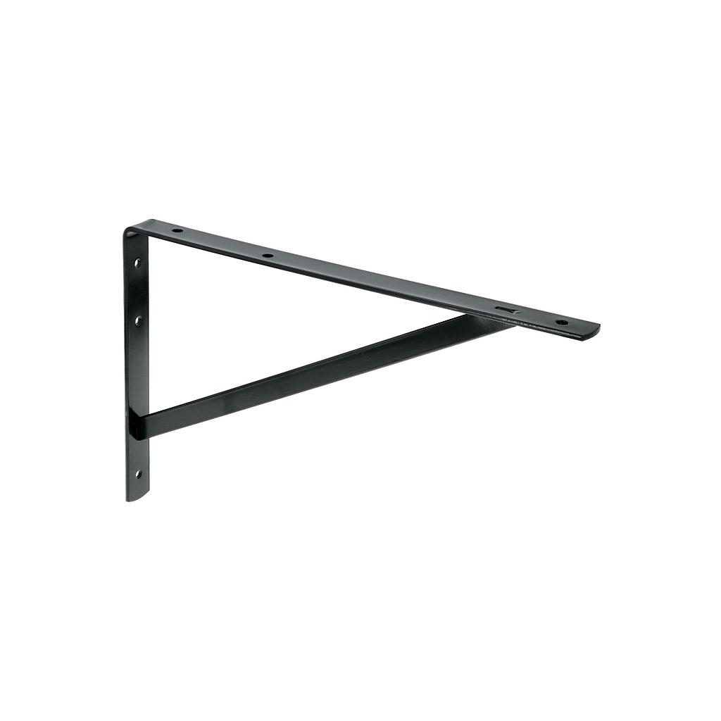 MENSULA REFORZADA DE ACERO GRIS 10" X 16" FIERO