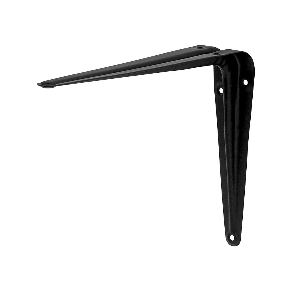 MENSULA DE ACERO NEGRA DE 8" X 10" FIERO