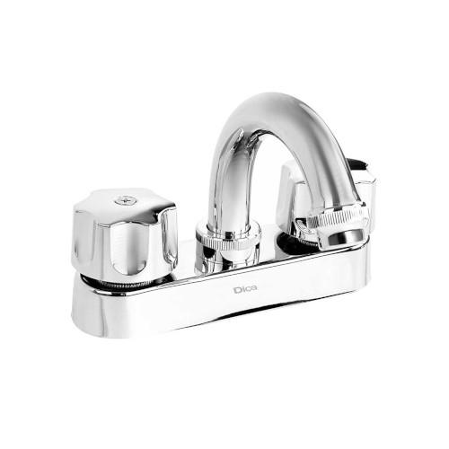 MEZCLADORA DE 4" TIPO BAR PARA LAVABO DICA