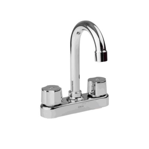MEZCLADORA DE 4" TIPO BAR PARA LAVABO DICA
